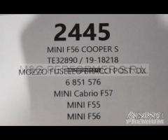 Mini f56 mozzo fusello bracci post dx | 2445 - 8