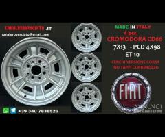 Cromodora CD66 CORSA 7x13 et10 4x98 Fiat 124 128