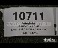 BMW X3 G01 Fanale Led interno sinistro | 10711