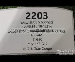 Assale post. + barra stabilizz. BMW 5 G30 | 2203 - 9