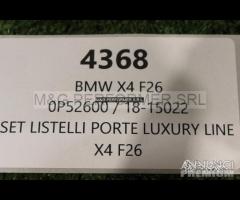 Bmw x4 f26 set listelli porte luxury line | 4368