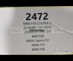 Semiasse ant. Dx MINI F56 Cooper S | 2472 - 7