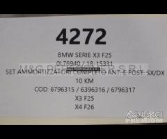 BMW X3 F25 Set Ammortizzatori | 4272 - 8