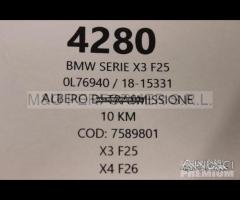 BMW x3 f25 albero di trasmissione X4 F26 | 4280 - 8