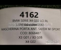 BMW X4 G02 M-sport MASCHERINA PORTA ANT | 4162