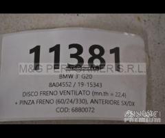 Bmw 3 g20 dischi + pinze ant sx/ dx | 11381 - 8