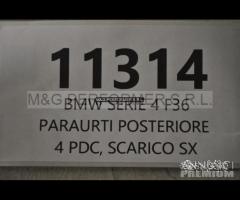 Bmw 4 f36 paraurti post 4 pdc | 11314