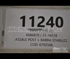 Bmw 3 f30 assale post + barra stabilizz | 11240