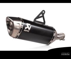 Scarico Akrapovic Titanio Nero Transalp 750