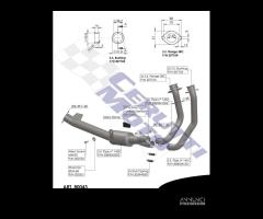 Kit collettori Leovince Honda Transalp 750 2023 -