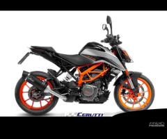 Scarico Leovince LV ONE EVO BLACK KTM Duke 125 390