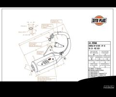 Scarico SITOPLUS Honda GP 50 DIO / SP / SC / SR