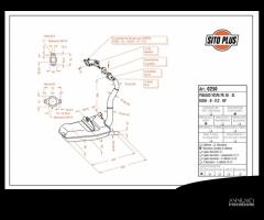 Scarico SITOPLUS Piaggio Vespa 50 HP / PK / XL