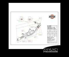 Scarico SITOPLUS Piaggio Zip SP 50 1996 - 2004 - 2