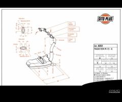 Scarico SITOPLUS Piaggio Vespa PK 125 / XL