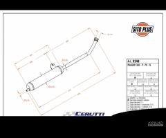 Scarico SITOPLUS Piaggio Ciao / P / PX /CIAO FL 50