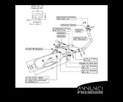 Scarico SITO Kymco Agility 50 4T 2007 - 2012