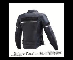 MACNA Giacca Moto Pelle Daisy Donna Nera