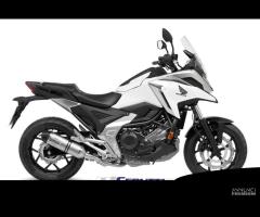 Scarico Leovince LV ONE EVO INOX Honda NC 750 X - 1