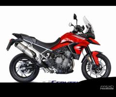 Scarico Leovince LV ONE EVO INOX Triumph Tiger 850