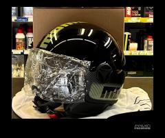 CASCO MOMO FGTR CLASSIC E2206 STRIPES BLACK/YELLOW