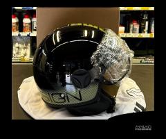 CASCO MOMO FGTR CLASSIC E2206 STRIPES BLACK/YELLOW