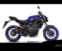 Scarico Leovince LV ONE EVO BLACK Yamaha MT-07 16-