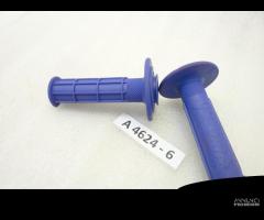 Coppia manopole Progrip Cross diam 22 e 24 viola n - 1