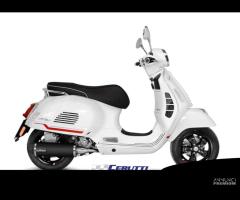 Scarico Leovince NERO Piaggio Vespa GTS 300 2021 -