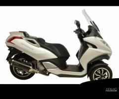 Scarico Leovince NERO Peugeot Metropolis 400 13 -