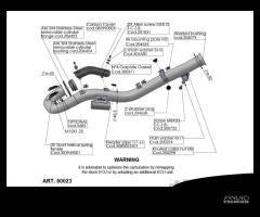 Raccordo decatalizzato Leovince KTM 690 SMC