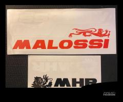 set adesivi malossi mhr nero bianco rosso