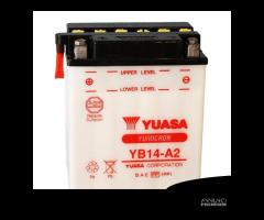 Batteria moto / quad yuasa yb14-a2 - 1