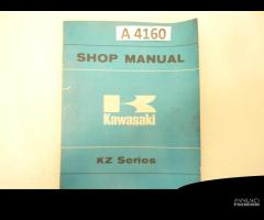 Kawasaki serie KZ SHOP MANUAL in inglese ORIGINALE