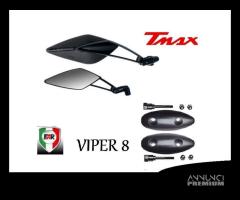 Coppia specchi viper 8 manubrio yamaha tmax 500 - 1