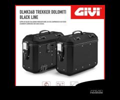 Kit Valige givi trekker dolomiti alluminio 36 nere - 1