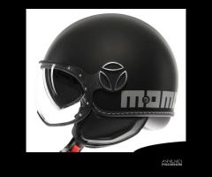 CASCO MOMO FGTR EVO E2206 MATT BLACK / SILVER