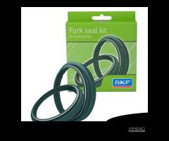 Kit SKF Paraolio + Parapolvere Showa 41 mm VERDE - 1