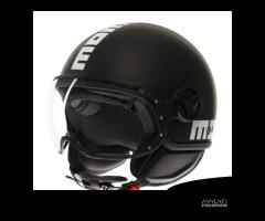 Casco Momo Fgtr Classic E2206 Matt Black/white - 1