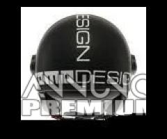 Casco Momo Fgtr Classic E2206 Matt Black/white