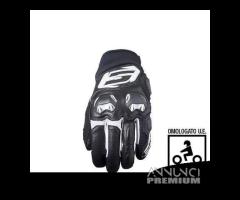 Guanti sf3 five black white / black yellow fluo - 1