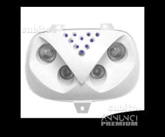 Maschera faro davanti con led mbk booster spirit