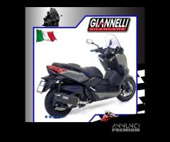 Marmitta slip on giannelli yamaha xmax 400 nero - 1