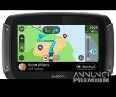 Navigatore tomtom rider 550 world + custodia - 1