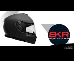 Casco Modulare bkr Xplorer Nero opaco - 1