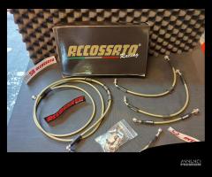 Kit tubi freno aeronautici oro Accossato tmax 530 - 1