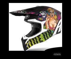 Casco Airoh Wraap pin-up matt - 1