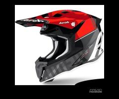 Casco Airoh Twist 2.0 tech red gloss - 1