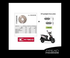 Kit disco freno + pastiglie kymco agility 10 / 12