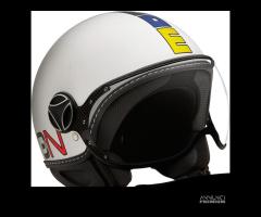 Casco Momo design fgtr bianco multicolor